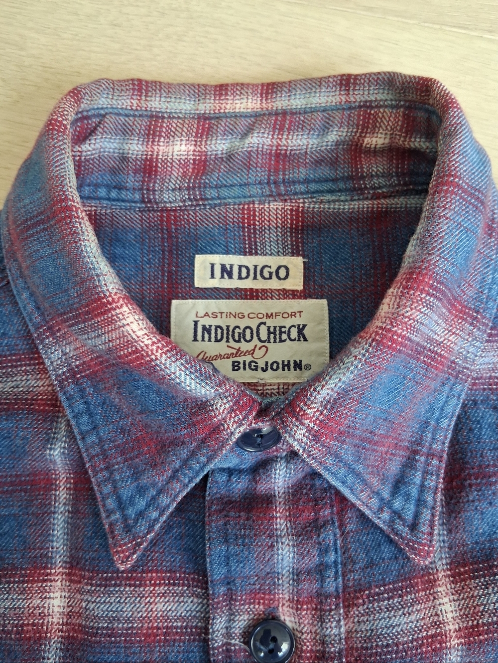Big John Flannel Plaid Button-Down Shirt - Picture 3 of 15
